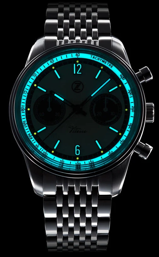 Zelos Vitesse Racing Chronograph Panda