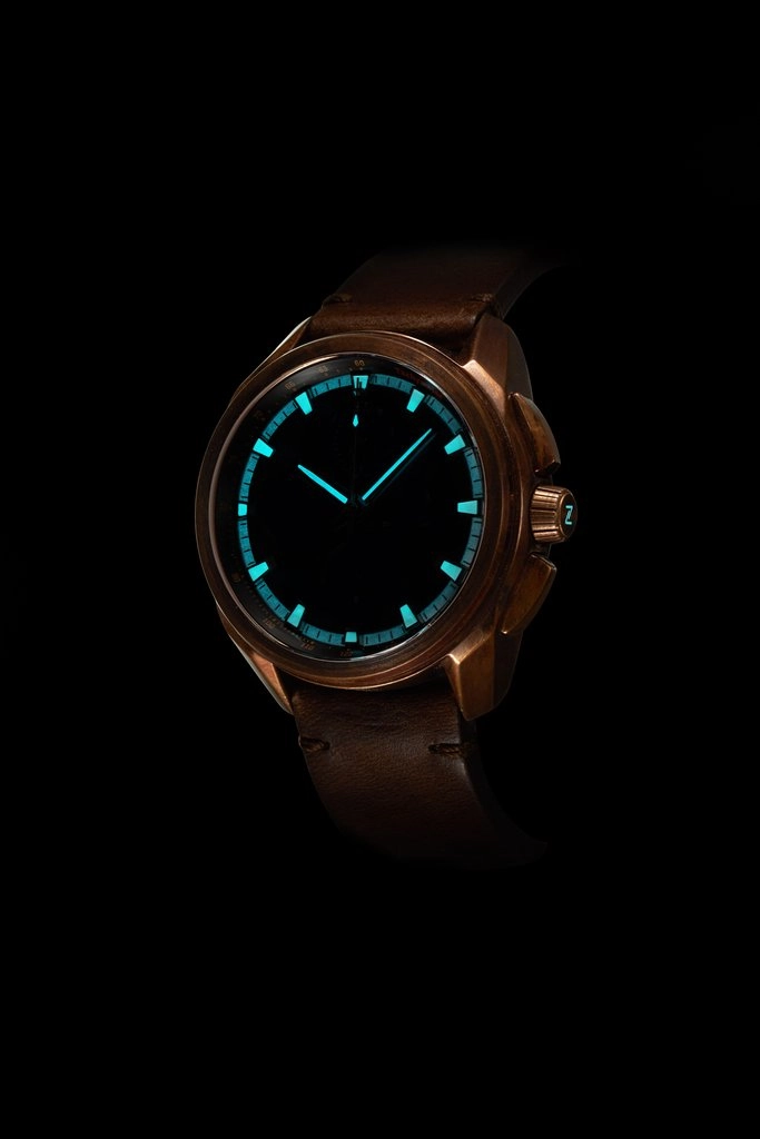 Zelos ZX-3 Mechaquartz Chronograph Meteorite